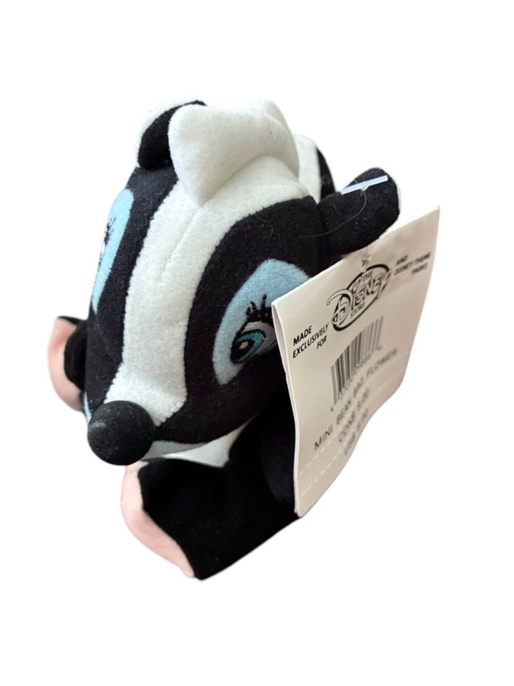 Disney Mini Bean‎ Bag Flower Skunk Plush Toy New With Tags